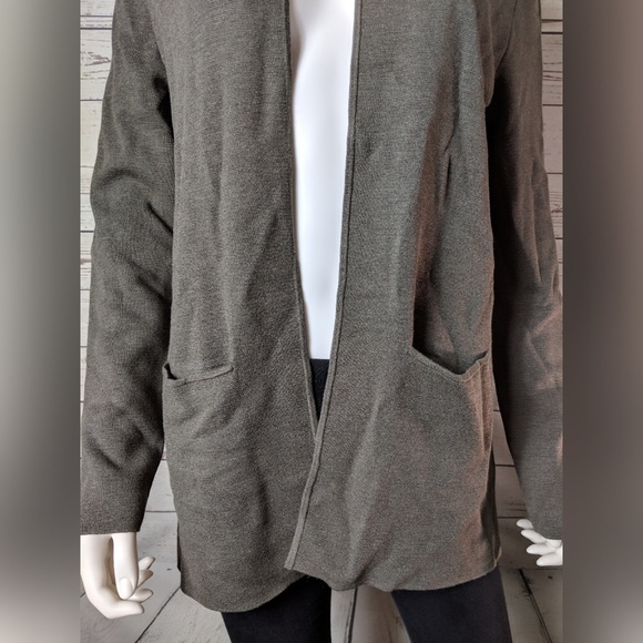 Eileen Fisher S Silk Blend Knit Sweater Cardigan - Picture 5 of 8